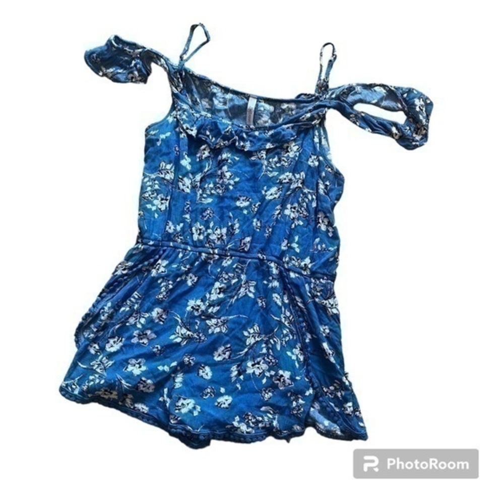 Daisies brand off the shoulder mini floral romper